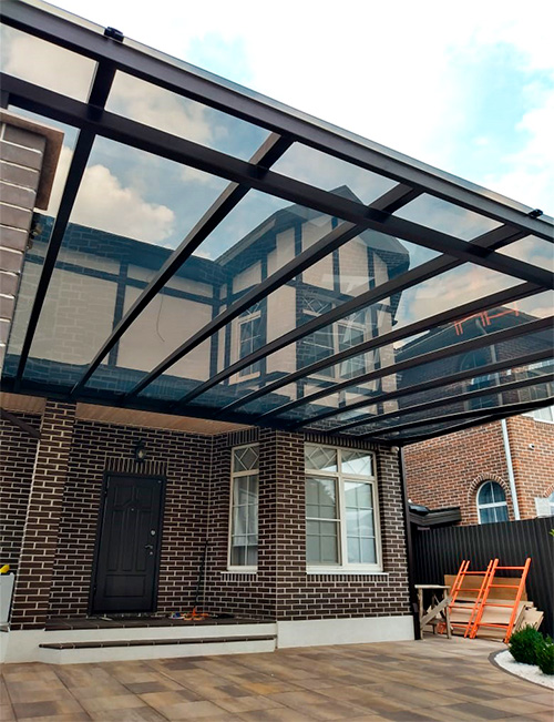 Polycarbonate canopy