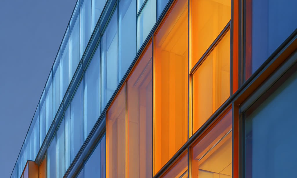 Modern building facade